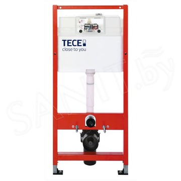 Система инсталляции для унитаза TECEbase kit 9400401S (9400412) c кнопкой и унитазом Niagara Atrio NG-9303
